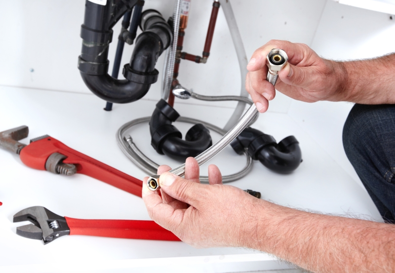 Toilet repair being carried out in Brent Cross